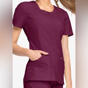 Cherokee Infinity Wine Scrub Set Size XS